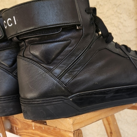 GUCCI HIGHTOP STRAP SNEAKER - Picture 14 of 15